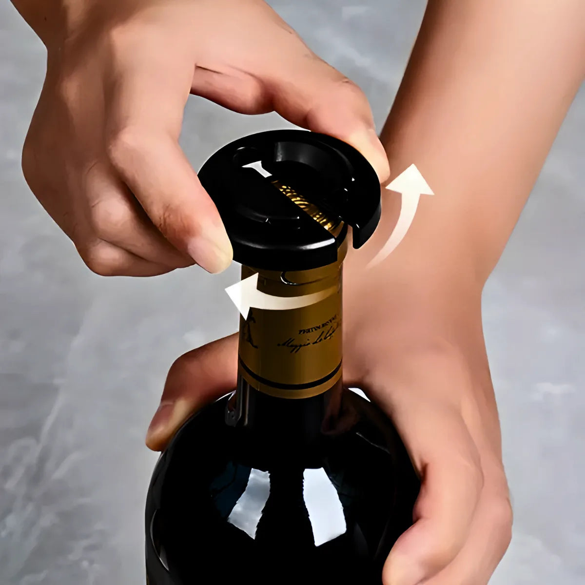 Conjunto Abridor Elétrico de Vinho