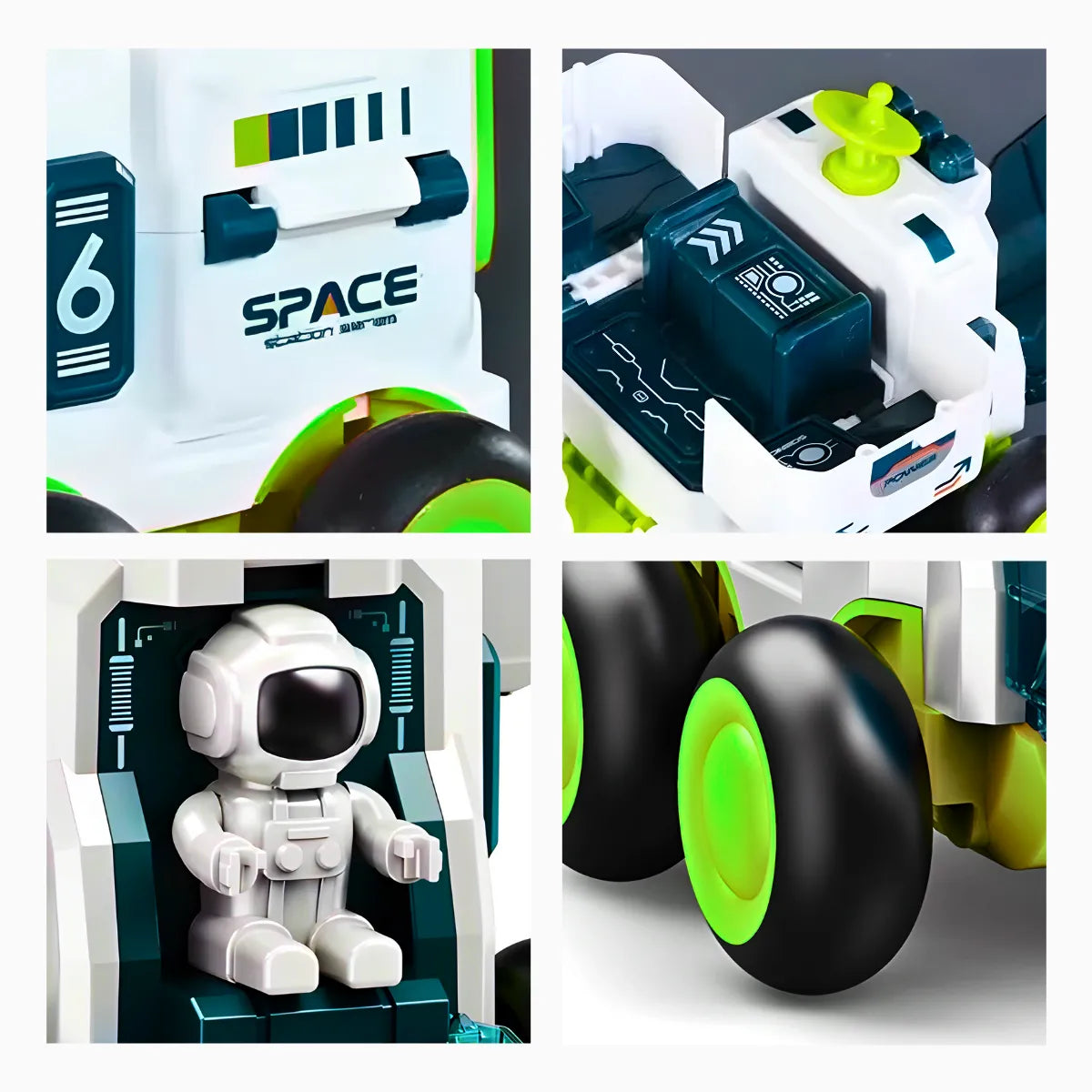 Brinquedo Carro Espacial Infantil com Astronauta