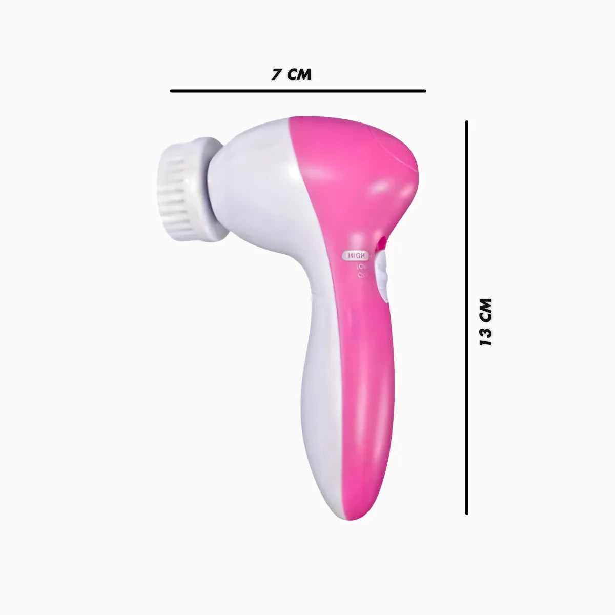 Escova Limpeza Facial Elétrica 5 em 1