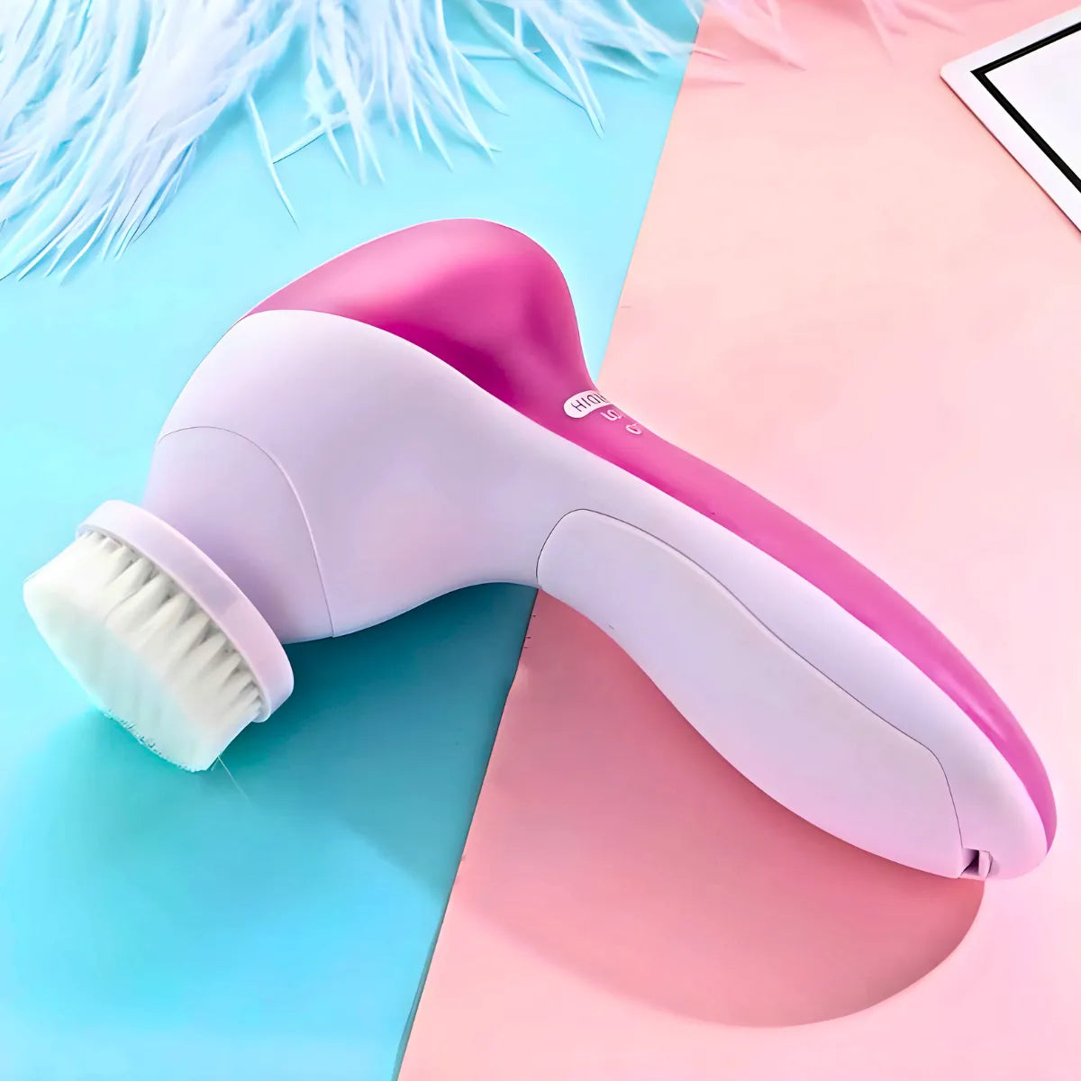Escova Limpeza Facial Elétrica 5 em 1