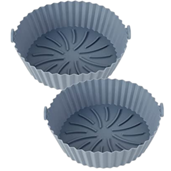 Forma de silicone reutilizável para fritadeira a ar Air Frye