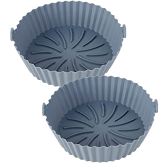 Forma de silicone reutilizável para fritadeira a ar Air Frye
