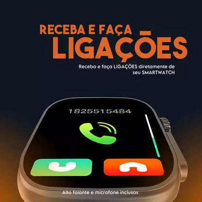 Relógio Smartwatch X8 Ultra Tela HD 49mm