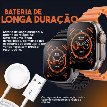 Relógio Smartwatch X8 Ultra Tela HD 49mm