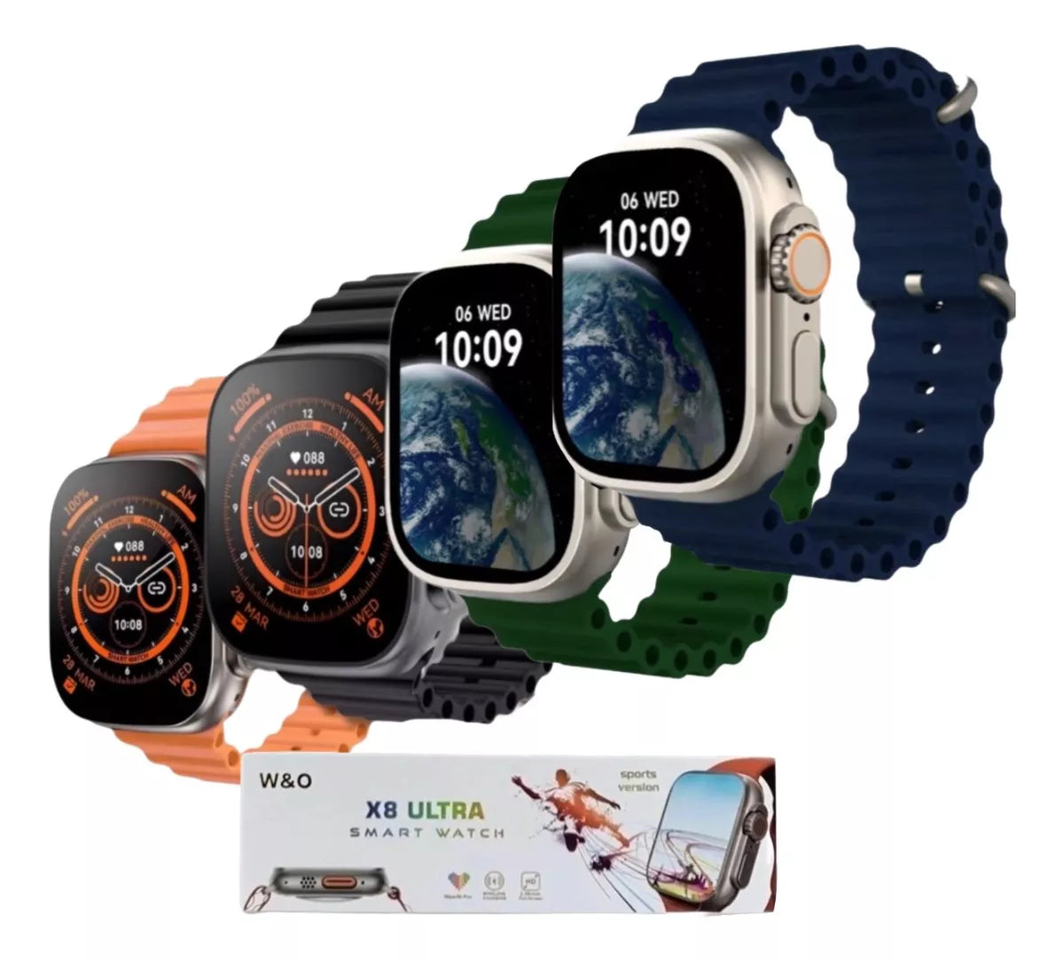 Relógio Smartwatch X8 Ultra Tela HD 49mm