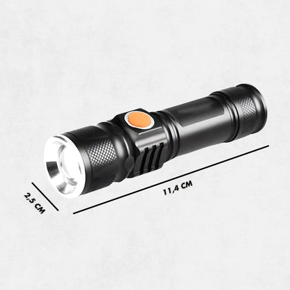 Lanterna Recarregável USB Luz Negra UV