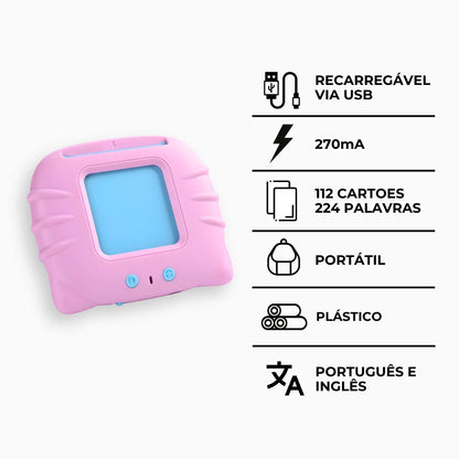 Cartões Educativos Para Crianças Tradutor de Palavras Português