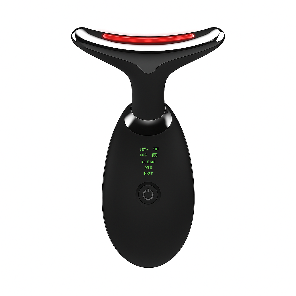 Massageador Facial Eletrico Pescoço Led Lift Fototerapia Ant